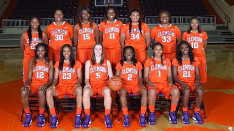 clemson university basketball roster